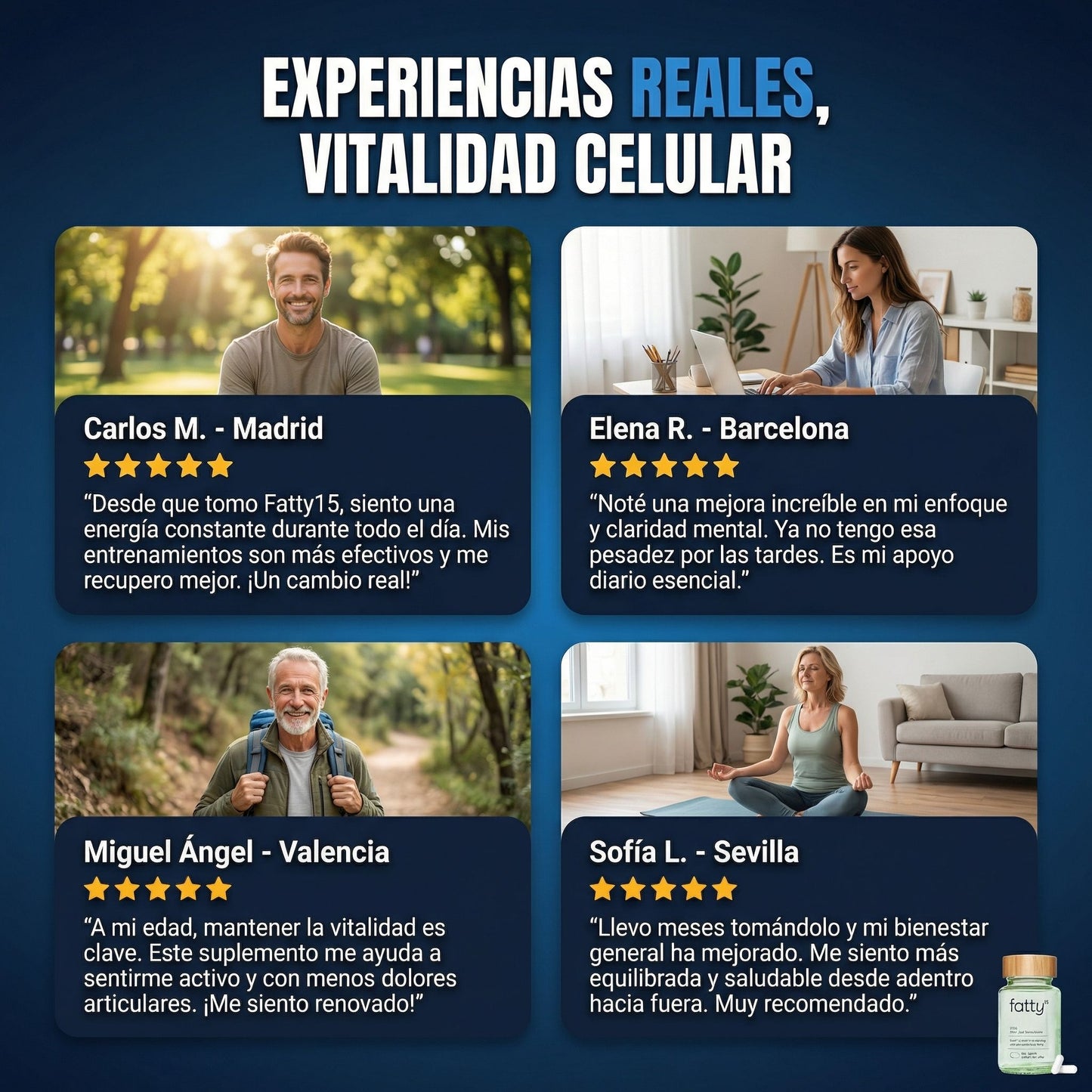 Fatty15 – Complemento alimenticio para tu día a día