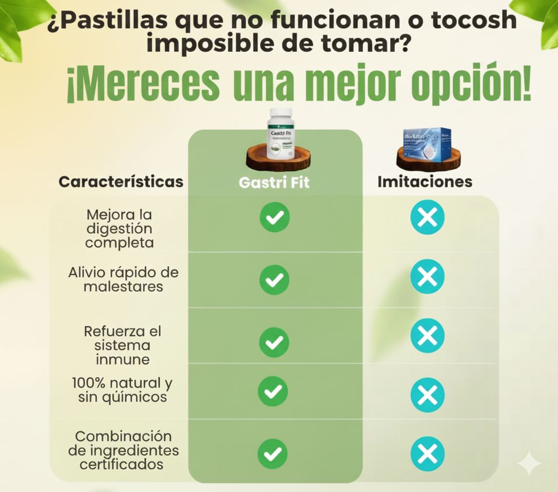 Gastri Fit — Alivio Digestivo para Sentirte Mas Liviano