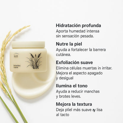 SIOT Rice Mask - Mascarilla para una piel más clara, suave y uniforme