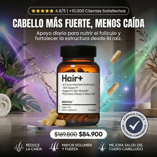 Hair+ - Es parte de tu rutina diaria de cuidado capilar.