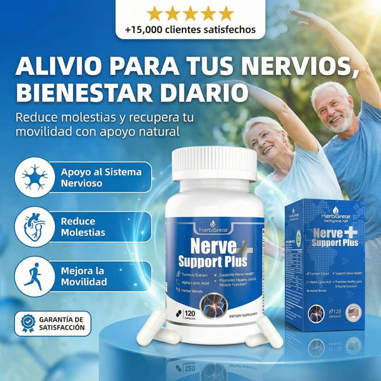 Nerve Support -  Cuida tus nervios y recupera comodidad en tu día a día
