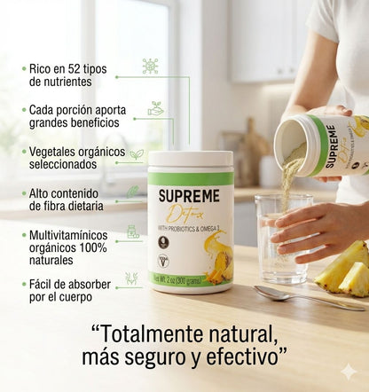 Supreme - Menos hinchazón, más comodidad después de comer