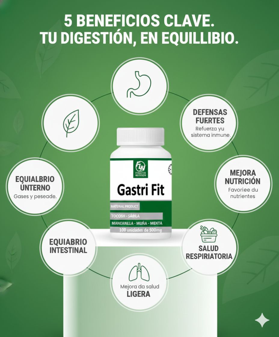 Gastri Fit — Alivio Digestivo para Sentirte Mas Liviano