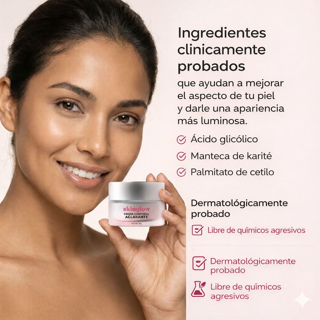 SkinGlow - Crema Aclarante