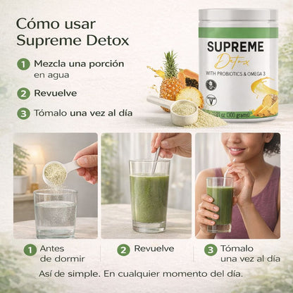 Supreme - Menos hinchazón, más comodidad después de comer