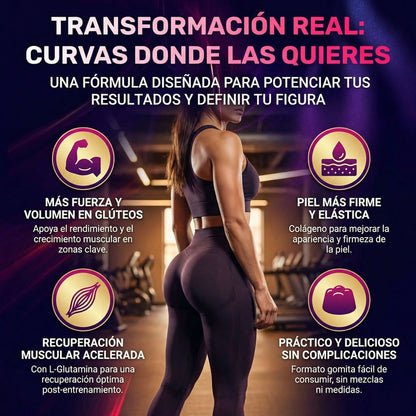 Creatine Monohydrate Gummies - Curvas poderosas