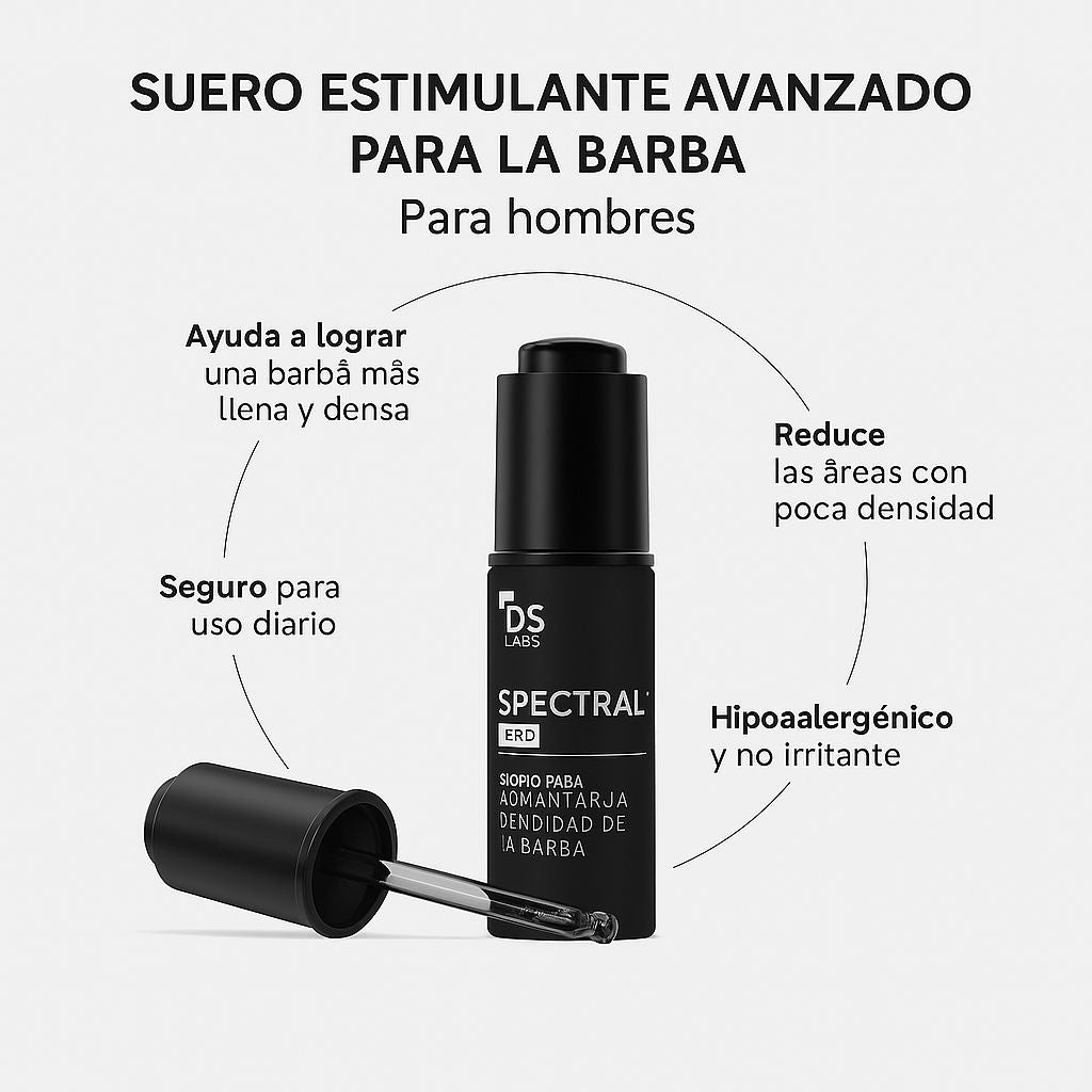 Spectral Beard - Activa el crecimiento donde tu barba no responde