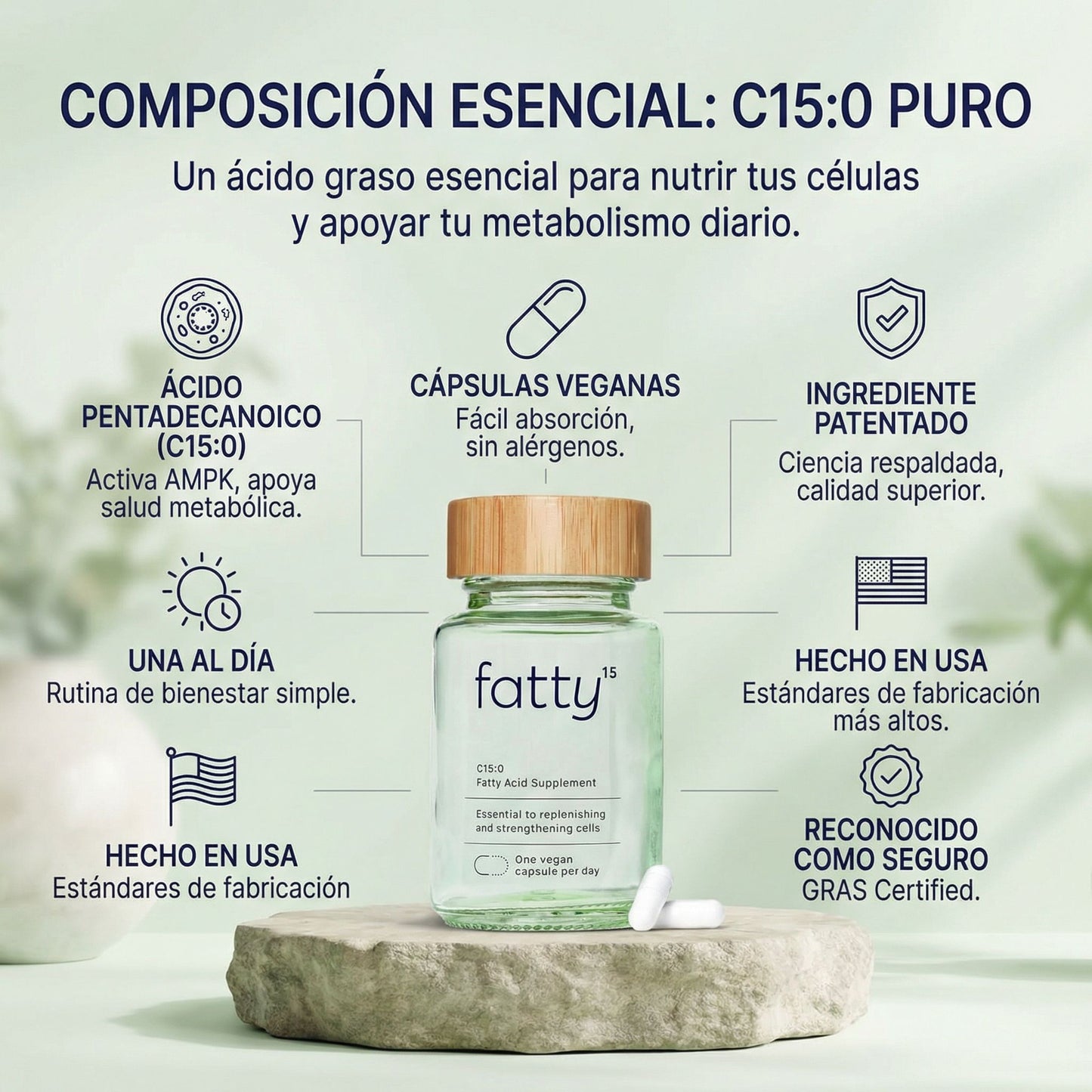 Fatty15 – Complemento alimenticio para tu día a día